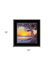 Carmel Beach 3 Black Framed Print Wall Art