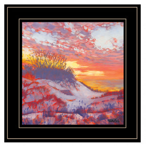 Jones Beach 3 Black Framed Print Wall Art