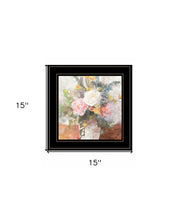 Table Bouquet 2 [3] Black Framed Print Wall Art