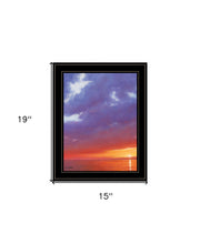 Certain Glow 3 Black Framed Print Wall Art