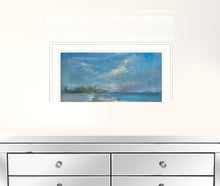 Serenity 3 White Framed Print Wall Art
