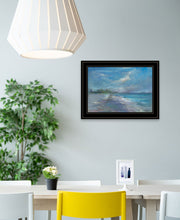Serenity 4 Black Framed Print Wall Art