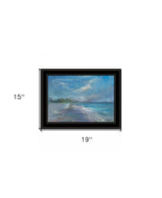 Serenity 4 Black Framed Print Wall Art