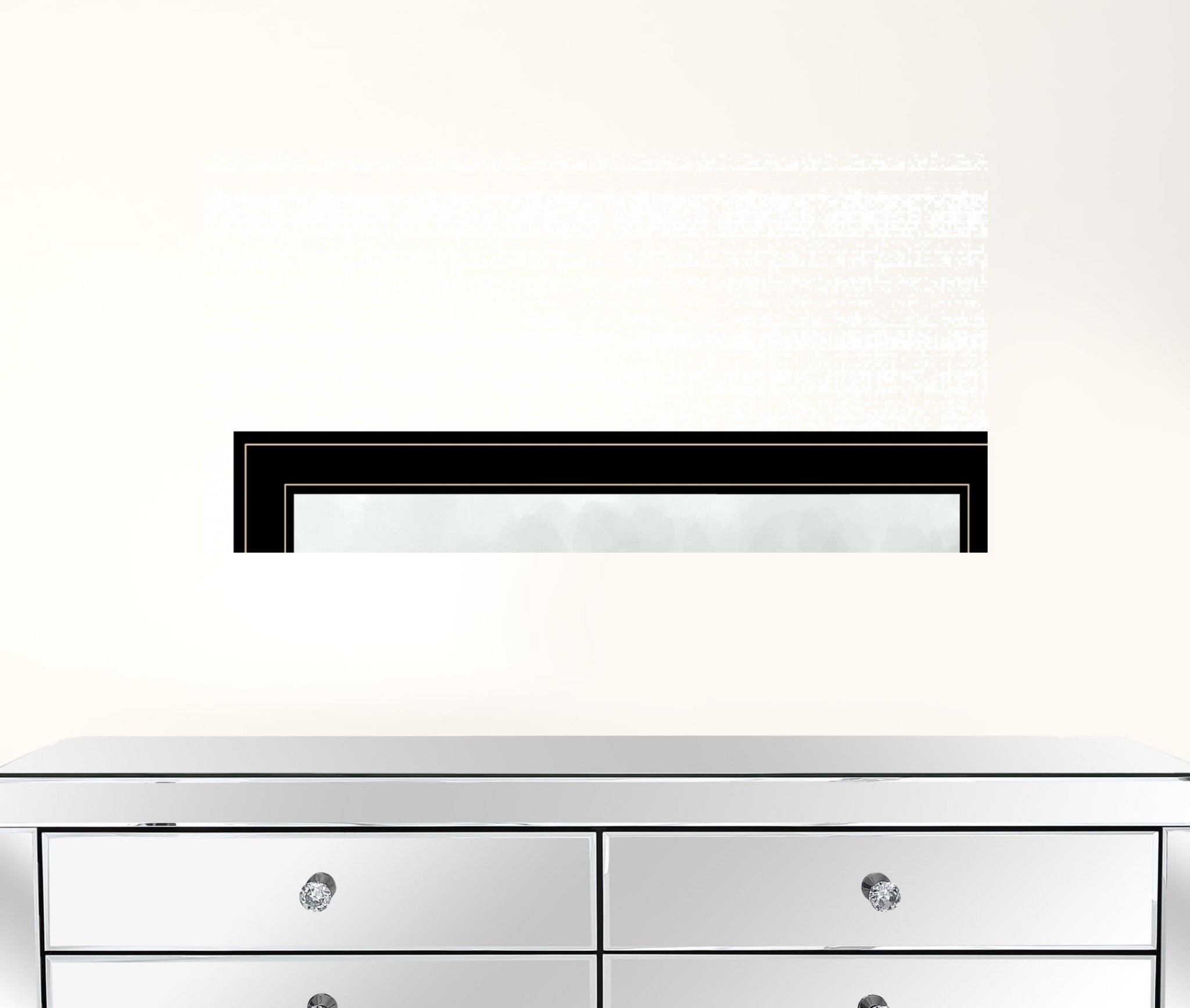 Cups & Saucers 3 Black Framed Print Wall Art