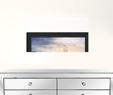 BAR HARBOR SILHOUETTES 2 Black Framed Print Wall Art