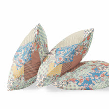 Cojín de gamuza floral amarillo anaranjado de 18