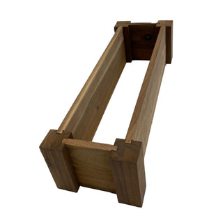 24" Premium Hardwood Vegetable and Flower Planter