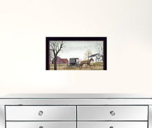 Goin To Market Black Framed Print Wall Art