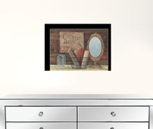 Country Bath 7 Black Framed Print Wall Art