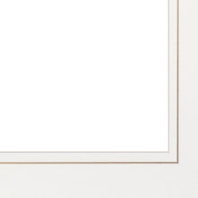 Garden Bath 1 White Framed Print Wall Art