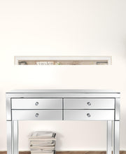 Garden Bath 1 White Framed Print Wall Art