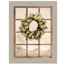 Country Gazing 1 Gray Framed Print Wall Art