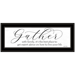 Expert Advice 2 Black Framed Print Wall Art