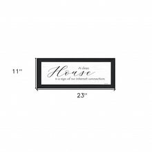 A Clean House 2 Black Framed Print Wall Art