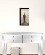 Birds Eye View 1 Black Framed Print Wall Art