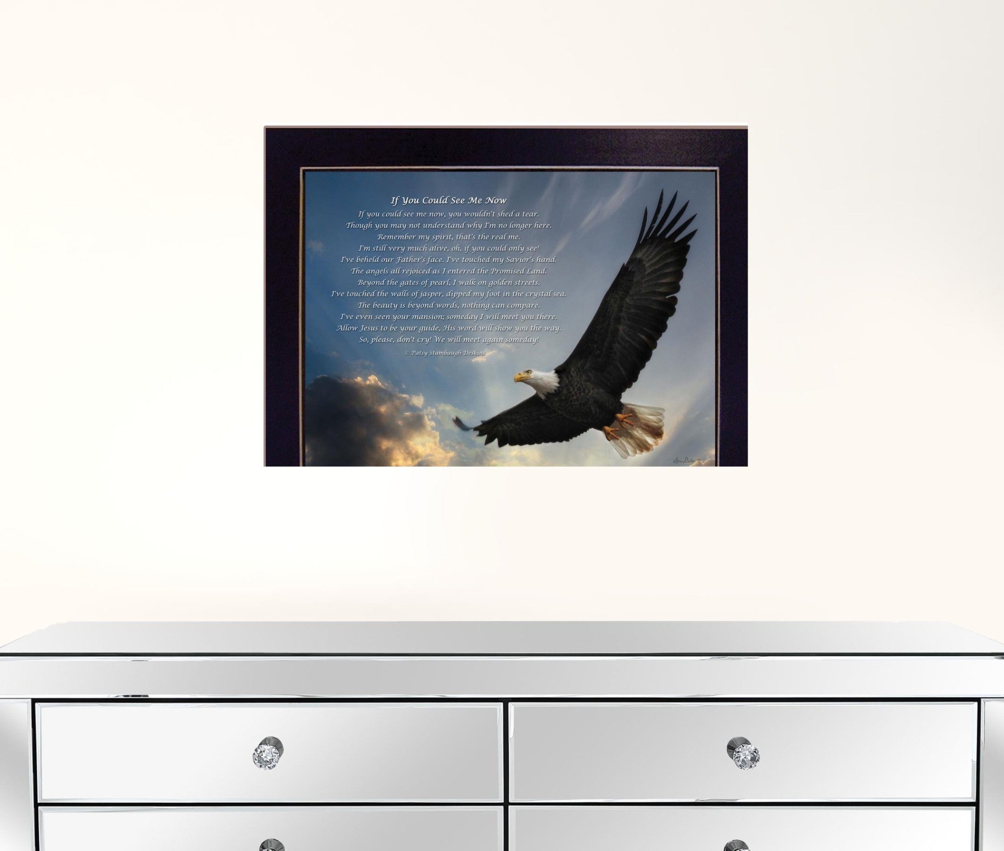 If You Could See Me Now 1 Black Framed Print Wall Art