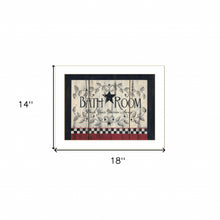 Bathroom 7 White Framed Print Wall Art