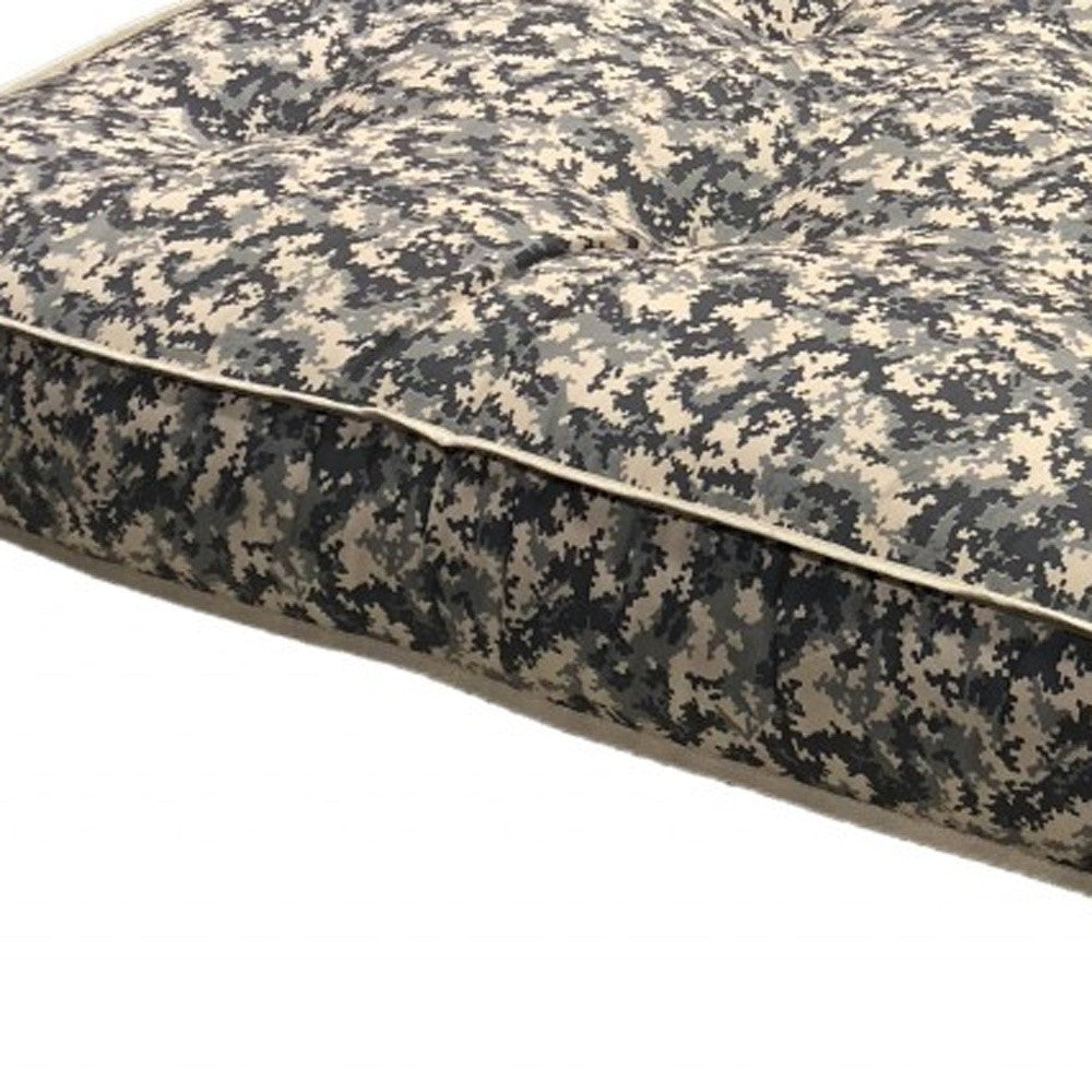 8" Camo Double Foam Full Mattress