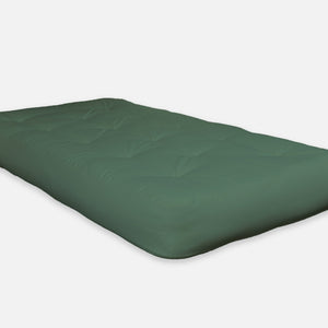 8" Green Double Poly Full Futon Mattress