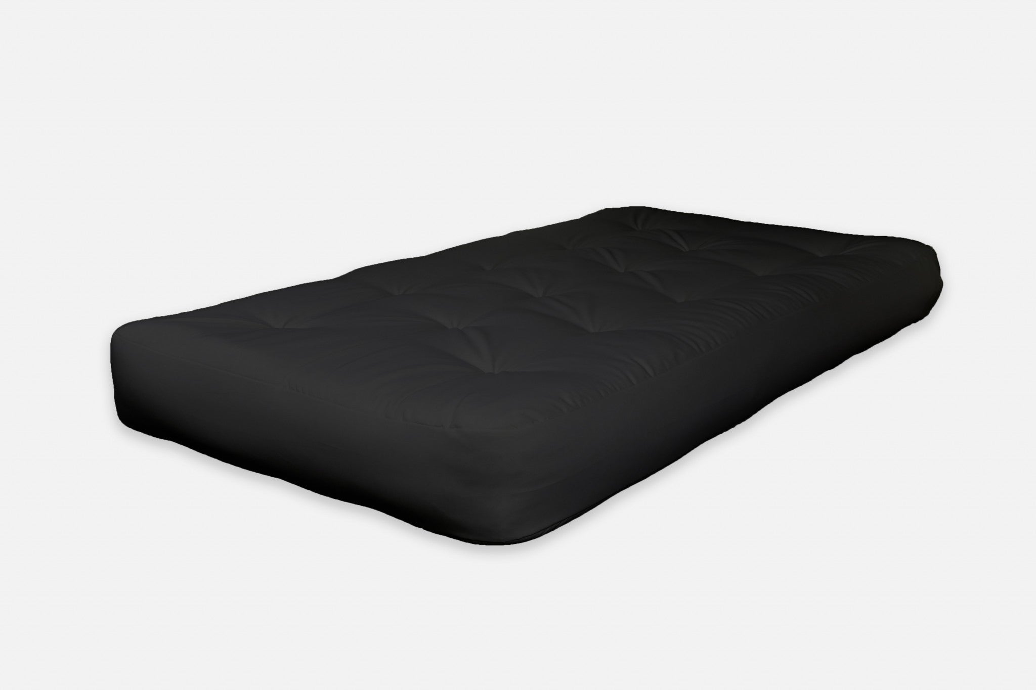 6" Black Single Foam Futon Full Mattress