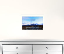 Goals 2 White Framed Print Wall Art