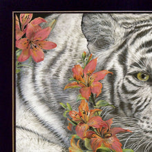 Tiger Lily 1 Black Framed Print Wall Art