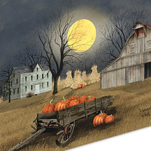 Harvest Moon 4 Wrapped Canvas Print Wall Art