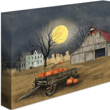 Harvest Moon 4 Wrapped Canvas Print Wall Art