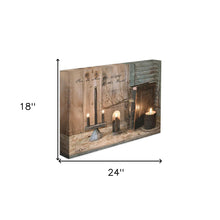 For YE Are The Light Wrapped Canvas Print Wall Art