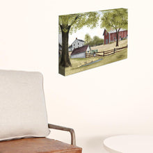 The Old Spring House Wrapped Canvas Print Wall Art