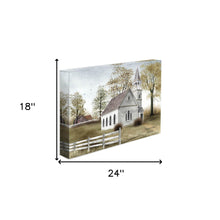 Sunday Go To Meetin Wrapped Canvas Print Wall Art