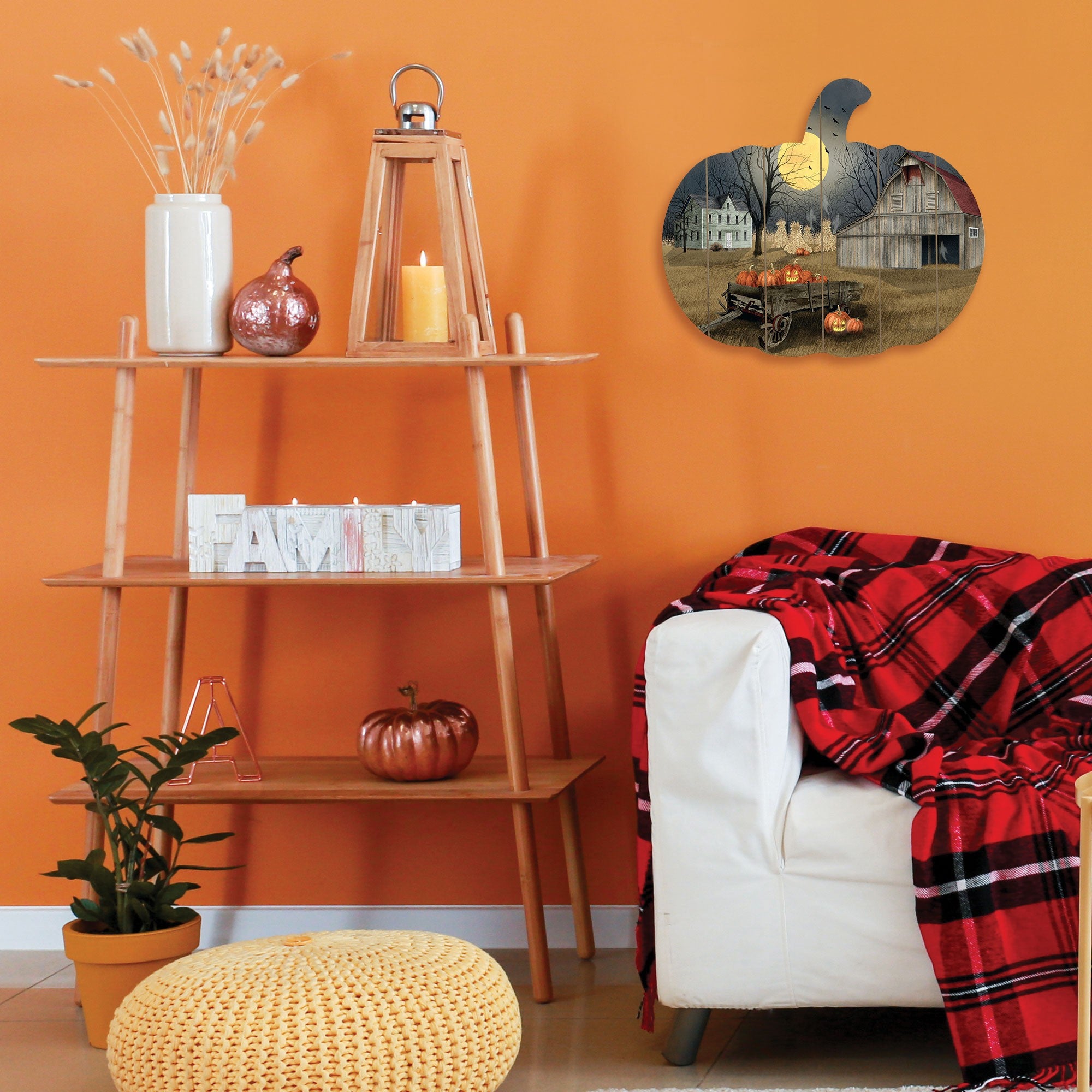 Spooky Harvest Moon 2 Unframed Print Wall Art