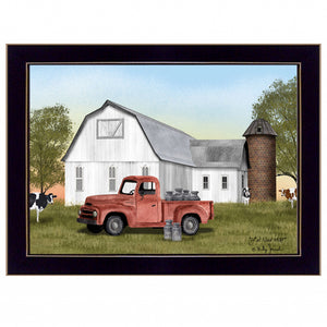 YAll Need Milk? 1 Black Framed Print Wall Art