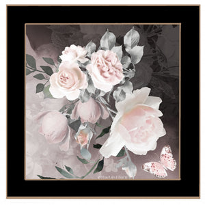 Noir Roses IV 1 Black Framed Print Wall Art