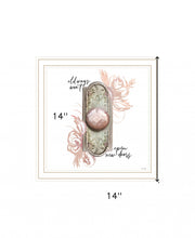 Old Ways In Blush 2 White Framed Print Wall Art