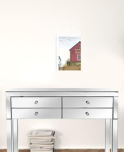 Quilt Barn White Wrapped Canvas Print Wall Art