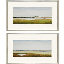 Set Of Two Marshlands Ii Set Of 2 Framed Art Silver Picture Frame Print Wall Art