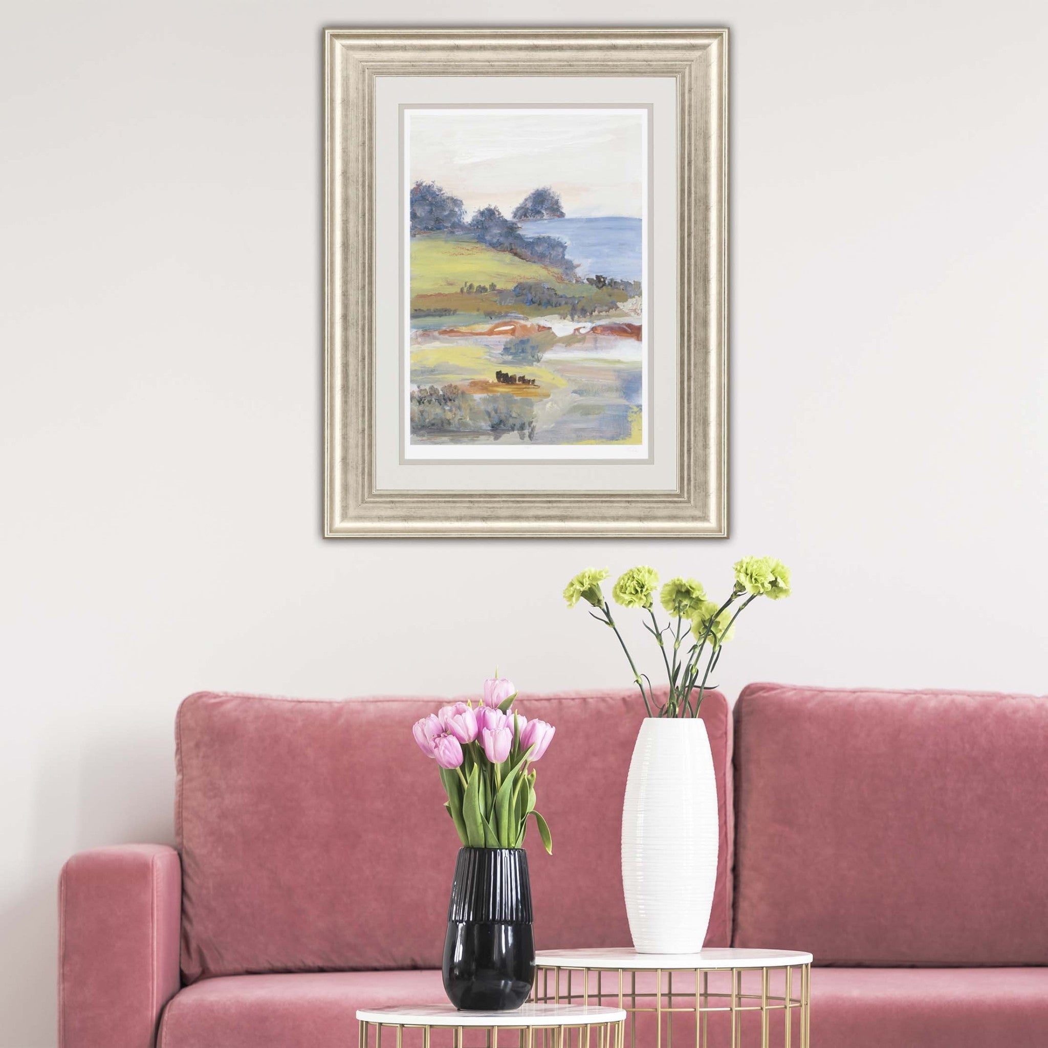 Generosity I Framed Art Silver Picture Frame Print Wall Art