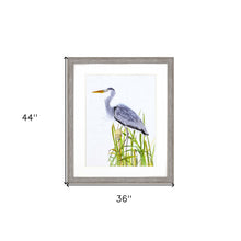 Waterbirds Ii Framed Art Silver Picture Frame Print Wall Art