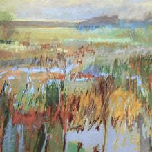 Marsh In May Canvas Silver Floater Frame Print Wall Art