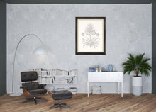 Sepia Corona Botanical Brown Frame Print Living Room Wall Art