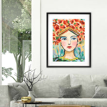 Adana Framed Art Black Picture Frame Print Wall Art