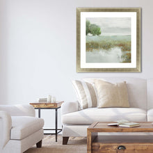 Trees And Creek I Framed Art Gold Picture Frame Print Wall Art