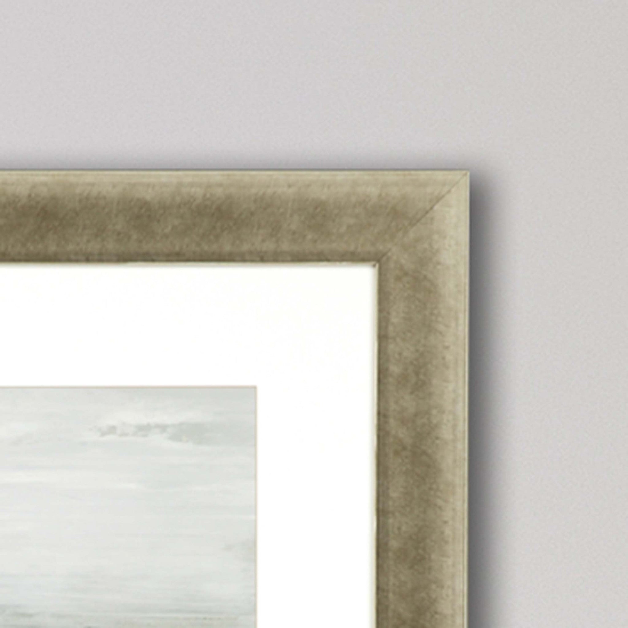 Trees And Creek I Framed Art Gold Picture Frame Print Wall Art