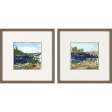 Set Of Two Coastal Sand Set Of 2 Framed Art Brown Picture Frame Print Wall Art