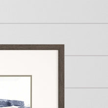 Set Of Three Shoreline Blues I Set Of 3 Framed Art Silver Picture Frame Print Wall Art