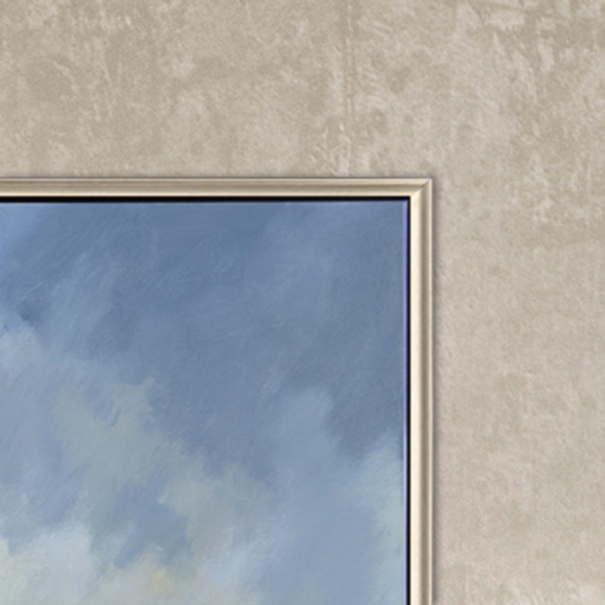 Journey Home Canvas Silver Floater Frame Print Wall Art