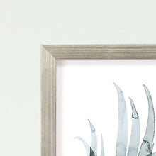 Sea Leaves Iii Framed Art Silver Picture Frame Print Wall Art