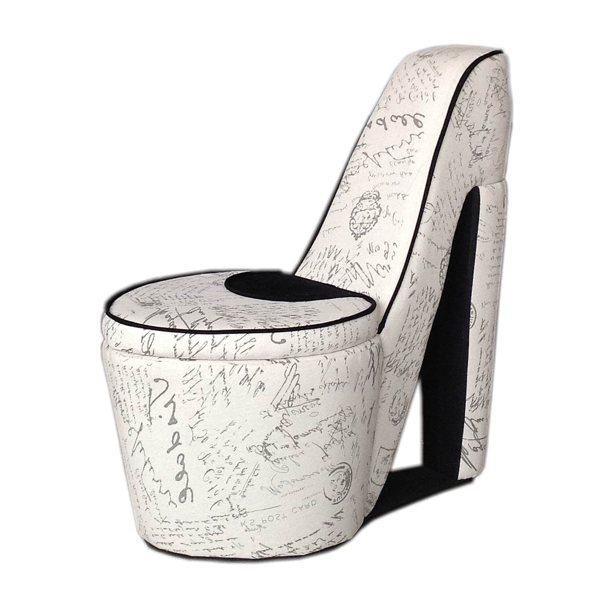 Ivory 100% Polyester Side Chair 16"