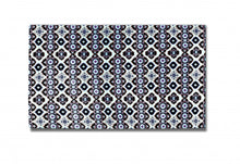 5' X 7' Light And Blue Oriental Area Rug